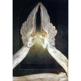 РЕПРОДУКЦИИ НА КАРТИНИ Христос в гроба, пазен от ангели (1805)